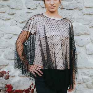 Feather Poncho