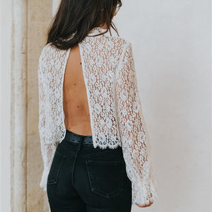 Camille lace top - Civil wedding