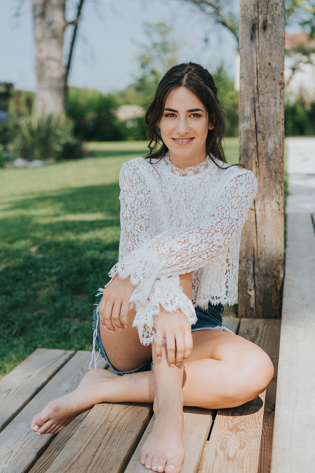 CAMILLE - HAUT DENTELLE DOS NU - MARIAGE