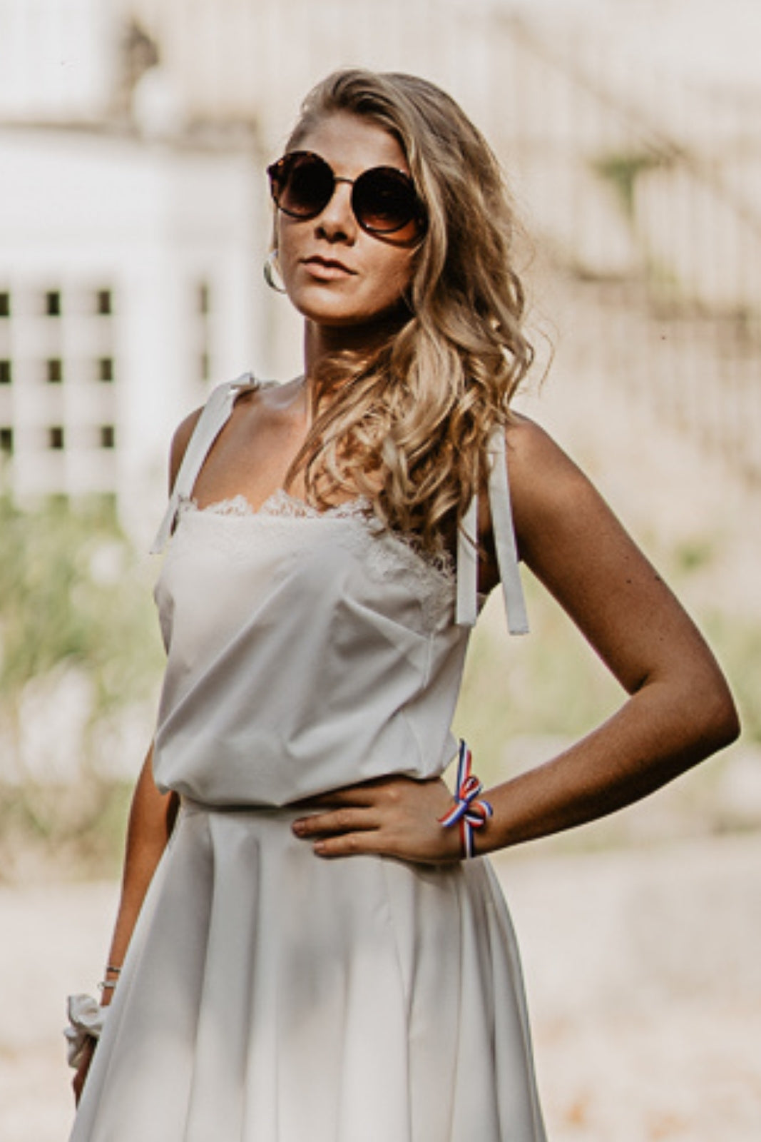 Clementine satin top - Civil wedding