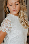 JADE - HAUT DENTELLE - MARIAGE Christelle Vasseur Couture
