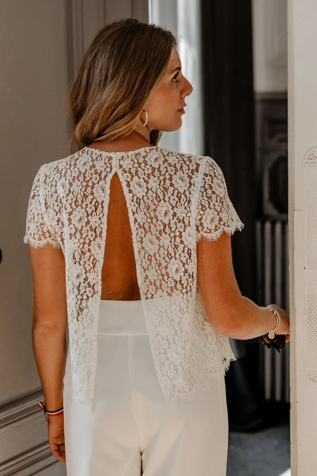 tenue mariage civile dentelle boutique de mariée à Bordeaux, Christelle Vasseur