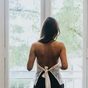 Haut Dentelle dos Nu Mariage - Océane -