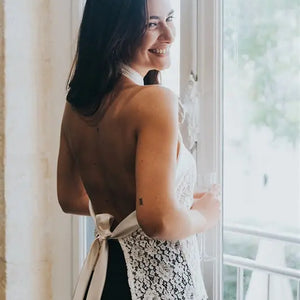 Haut Dentelle dos Nu Mariage - Océane -