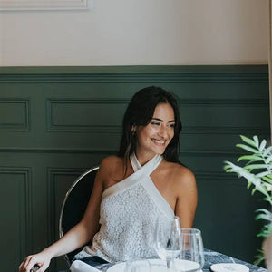 Haut Dentelle dos Nu Mariage - Océane -