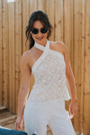 OCÉANE - HAUT DENTELLE DOS NU - MARIAGE Christelle Vasseur Couture
