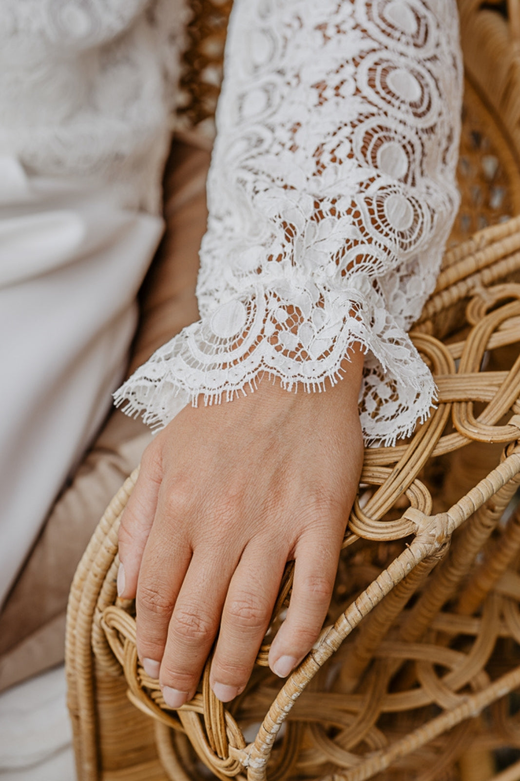 ROMANE - HAUT DENTELLE - MARIAGE