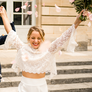 Camille lace top - Civil wedding