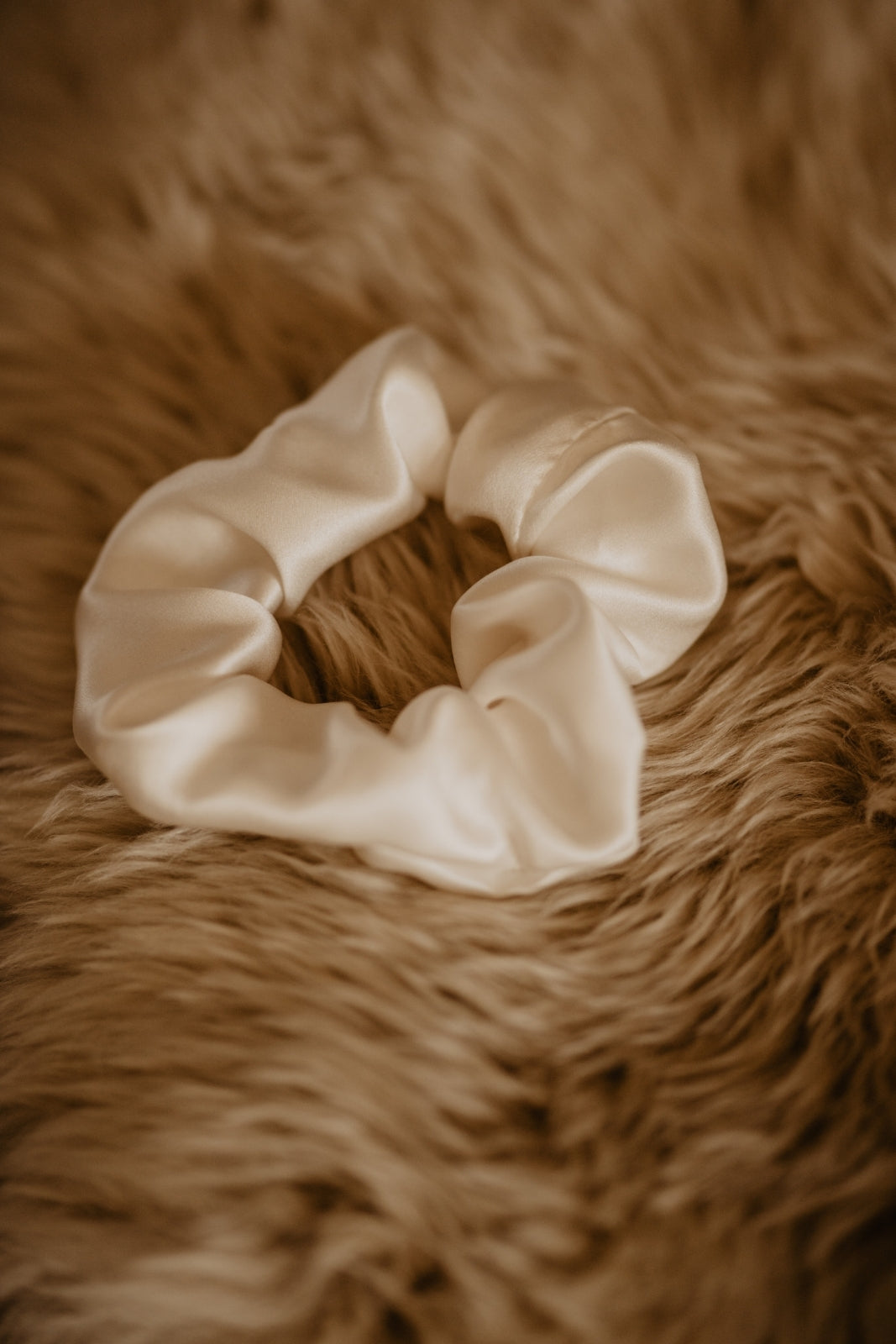 Silk scrunchie - Christelle Vasseur Couture