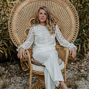 Haut Dentelle Mariage - Romane -