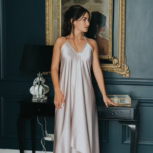 Diva satin dress - Civil wedding